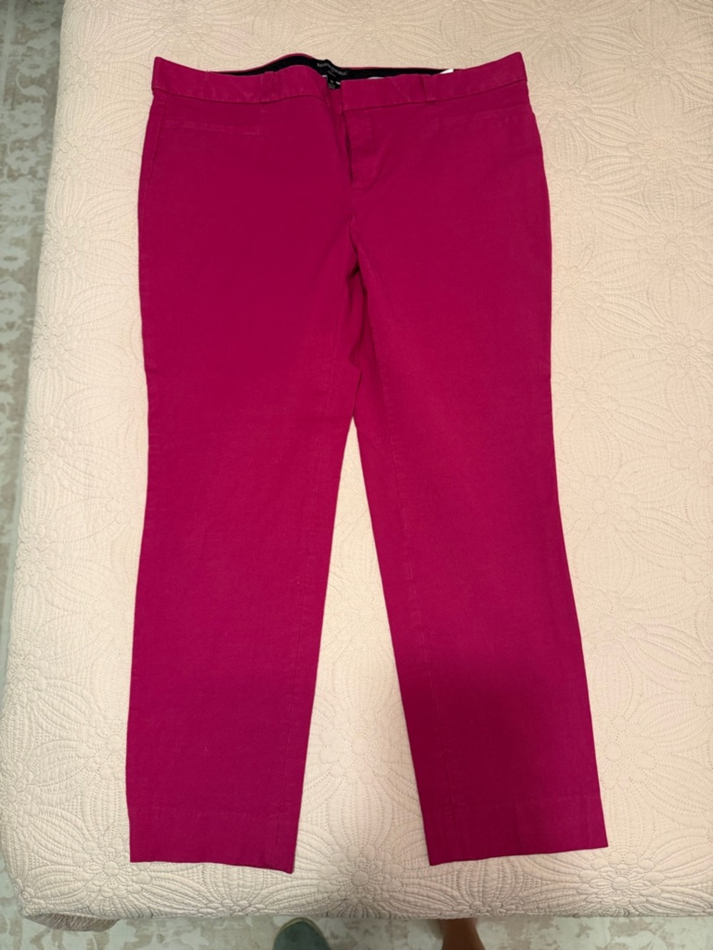 Banana Republic Hot Pink Sloan Fit Pants